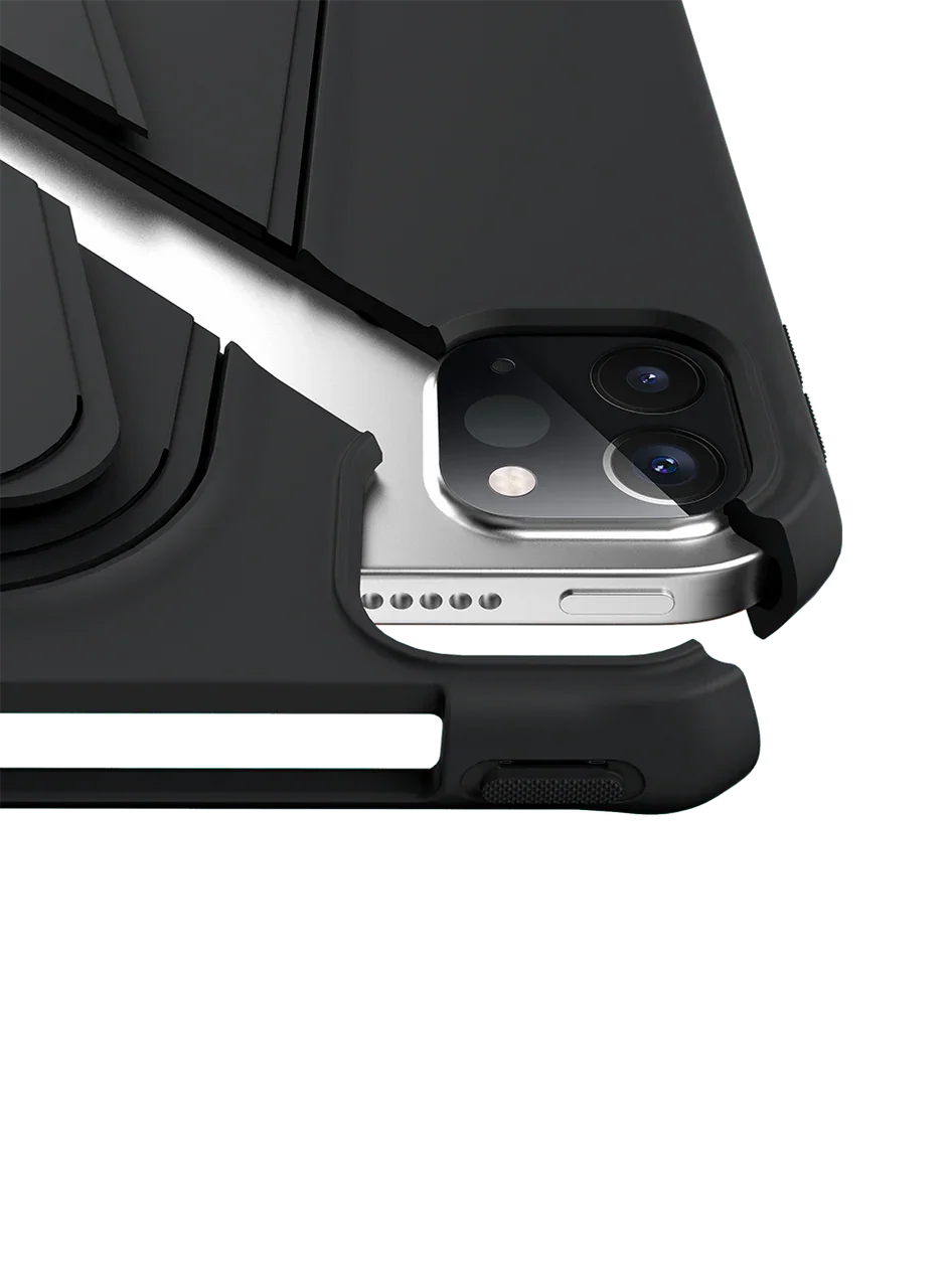 Itskins Spectrum Stand Case For iPad Pro 11 (1st, 2nd, 3rd & 4th Gen.) - Black - Tashqila Itskins Spectrum Stand Case For iPad Pro 11 (1st, 2nd, 3rd & 4th Gen.) - Black - Tashqila